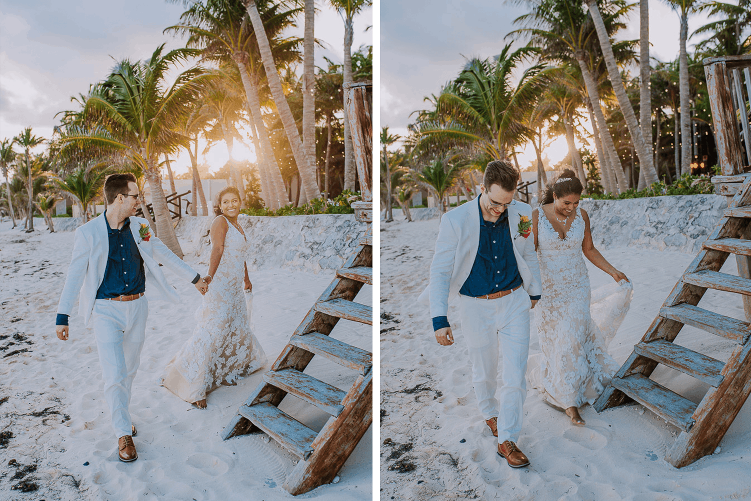 Fotografía de boda en Cancun por Jesús Amaya fotógrafo de bodas destino en México